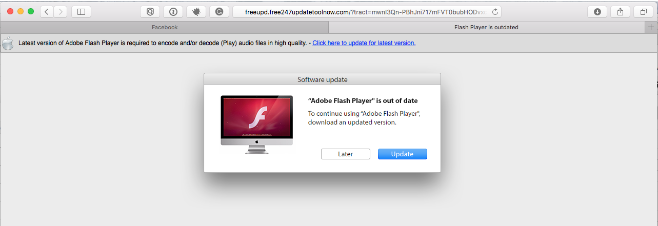 update flash player mac os x